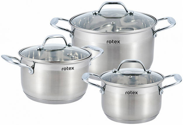 Набір каструль Rotex RC325-6S Catania, фото 2