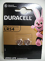Батарейка Duracell LR54/189/191/LR1130, 2 штуки