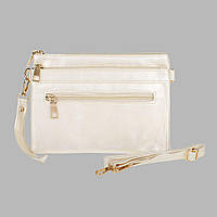 Женская сумочка через плечо JBL 4 отделения на молнии жемчужная (fb)