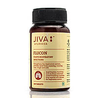Флюкон Джива Аюрведа/ Flucon JIVA Ayurveda — противірусний натуральний фітопрепарат 120 таб від кашлю