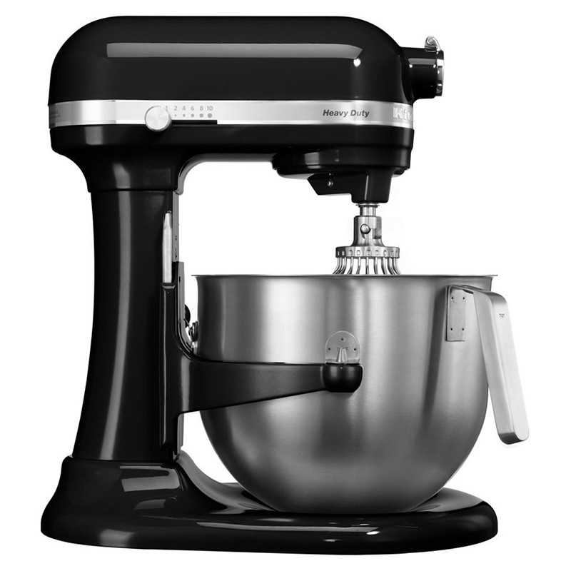 Професійний планетарний міксер KitchenAid Heavy Duty 5KSM7591XEOB, 6.9 л, чорний