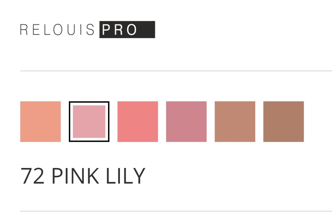 Румяна RELOUIS PRO BLUSH тон: 72 PINK LILY (5,5 г) - фото 3 - id-p1454980709