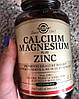 Кальцій магній цинк Солгар Solgar Calcium Magnesium plus Zinc 250 таблеток, фото 9