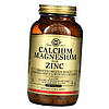 Кальцій магній цинк Солгар Solgar Calcium Magnesium plus Zinc 250 таблеток, фото 10