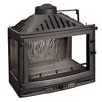Камінна топка uniflam 700 selenic із шимером тристороння