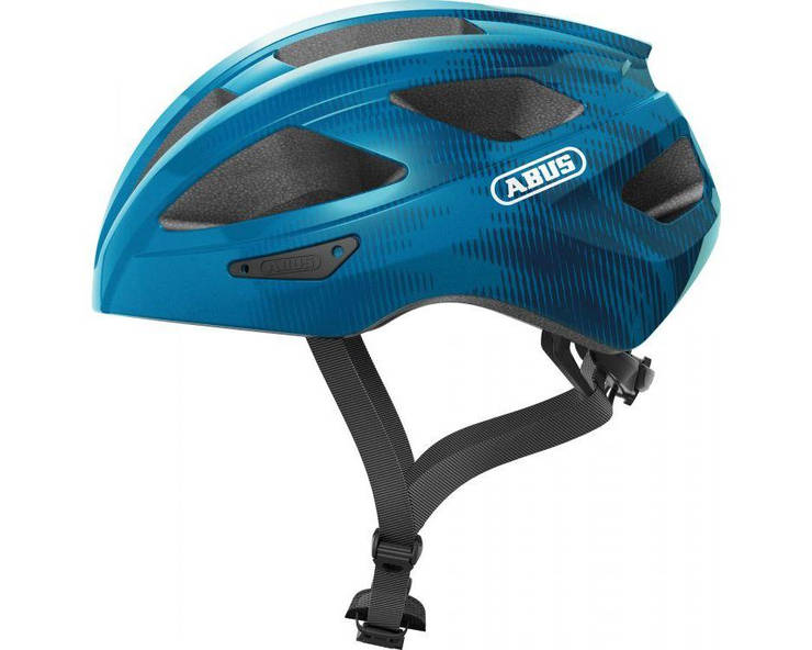 Шолом велосипедний ABUS MACATOR M 52-58 Steel Blue, фото 2