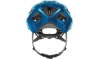 Шолом велосипедний ABUS MACATOR M 52-58 Steel Blue, фото 2