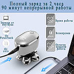 Електробритва роторна 7в1 акумуляторна бритва з максимальною комплектацією Wi-lk 8820, фото 3