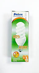 Лампа енергозберігаюча DELUX Mini Full Spiral 9W E14 2700К