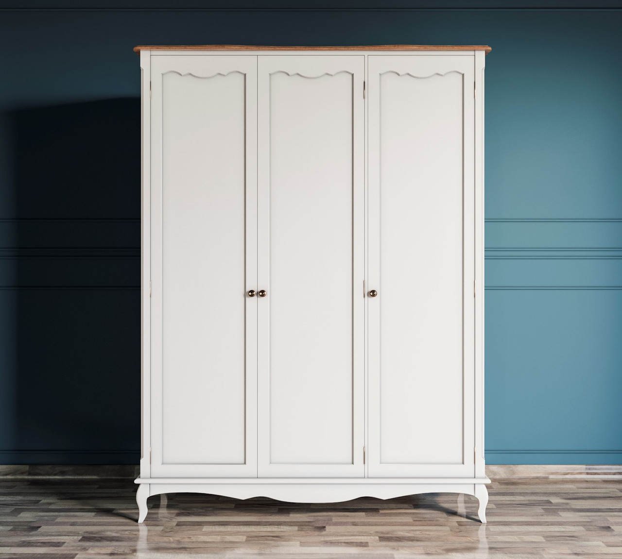 Шкаф трехдверный "Моне" из натурального дерева Шкаф трехдверный "Моне" из натурального дерева