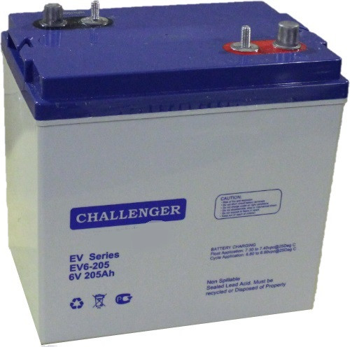Акумулятор 60 Ач, для колясок 12В гелевий Challenger EVG 12-60