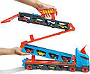 Вантажівка транспортер автотрек Хот Вілс Hot Wheels Speedway Hauler GVG37, фото 4