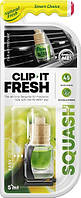 Elix  CLIP-it-FRESH  Car Vent W-CF005-SQ Squash жидкий освежитель воздуха в флаконе на обдув 5 мл.