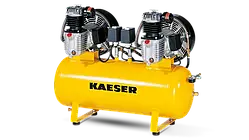 Компресор поршневий Kaeser, Об'ємний потік: 60 – 1400 л/хв, Тиск: 10/35 барів