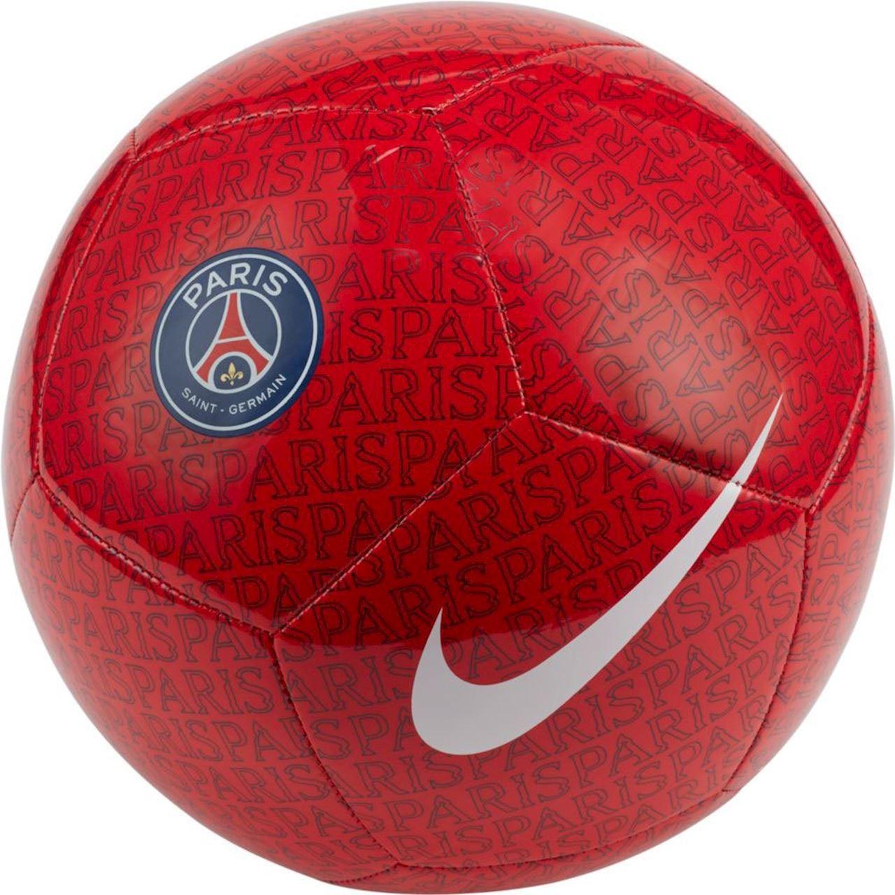 М'яч футбольний Nike PSG Pitch р. 5 (CW2454-657) Red, фото 1
