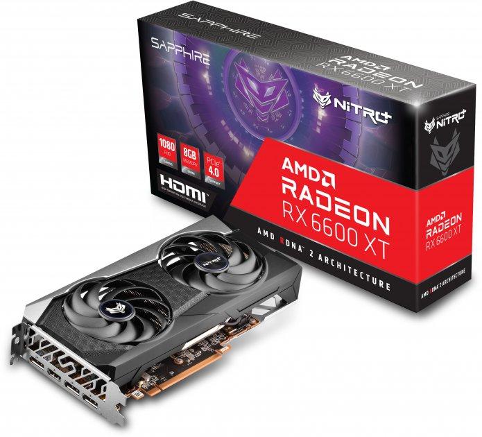 Видеокарта Sapphire Radeon RX 6600 XT NITRO+ (11309-01-20G) - фото 1 - id-p1466900302