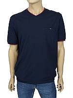 Темно-синя чоловіча футболка Caporicco 8908 Laci