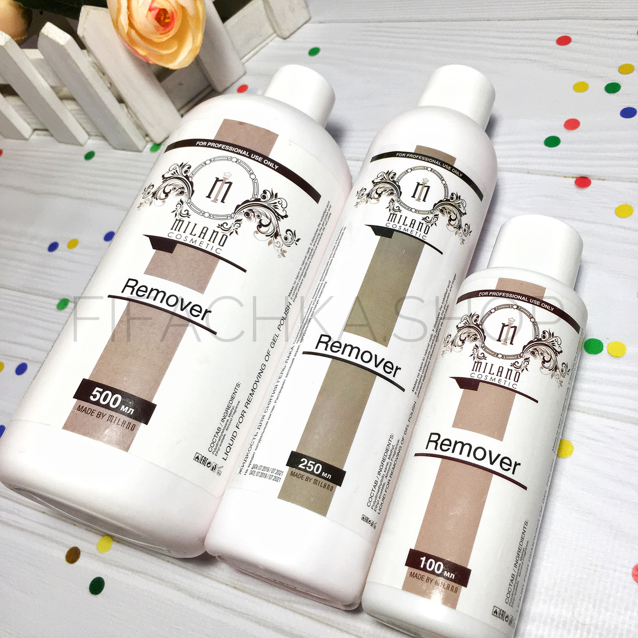 Ремувер для Снятия Гель-лака Милано (Milano Gel Remover) 100 Мл ...