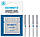 4. Голка Універсальний 130/705 H № 70(2 шт), 80(3 шт), 90(3 шт.), 100(2 шт) без картонки, фото 2