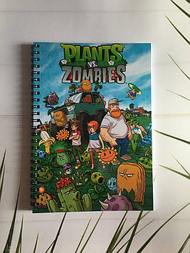 Блокнот Plants vs Zombies