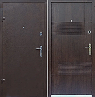Дверь входная Бастион-БЦ Порошок-Эконом Эскада ПВХ-80, дверь для квартиры, офиса, дверь бронированная