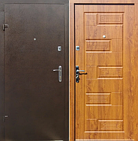 Дверь входная Бастион-БЦ Порошок-Эконом Б-288 ПВХ-90, дверь для квартиры, офиса, дверь бронированная