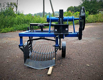 Картоплекопалка трясучка для мінітрактора, мототрактора зі зміщеним центром