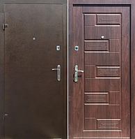 Дверь входная Бастион-БЦ Порошок-Эконом Б-288 ПВХ-80, дверь для квартиры, офиса, дверь бронированная