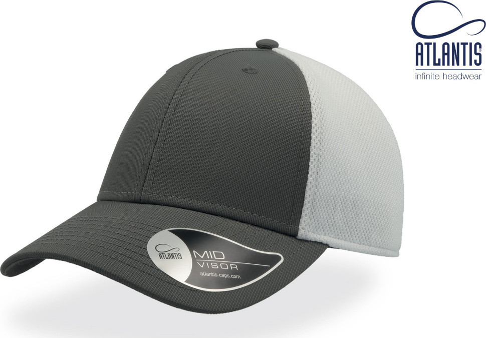 Кепка Atlantis CAMPUS (Чорний з білим 58 см), фото 1