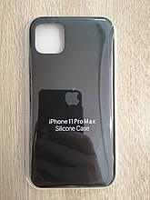 Чохол для Iphone 11 Pro Max Silicone Case Black