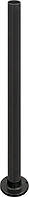 Опора пластикова — висота 1000 мм, діаметр 60 мм (e.street.bollard.pl.1000.black), E.NEXT (l0120059)