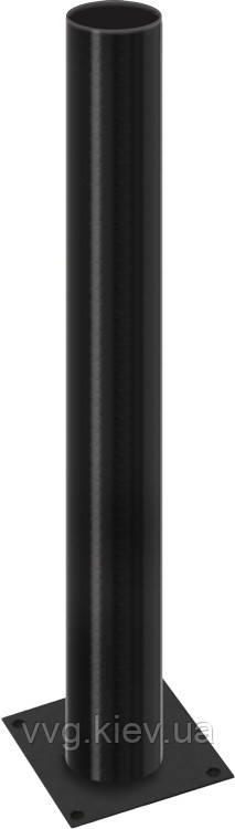 Опора сталева — висота 600 мм, діаметр 60 мм (e.street.bollard.st.600.black), E.NEXT (l0120060)