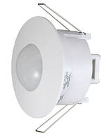 Датчик руху 360° IP20 вбудований (e.sensor.pir.42.white), E.NEXT (s061011)