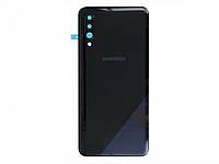 Крышка Samsung A307 Black A30s 2019 (SM-A307) сервисный оригинал с разборки (с потертостями)