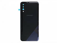 Кришка Samsung A307 Black A30s 2019 (SM-A307) сервісний оригінал з розбирання (з потертостями)