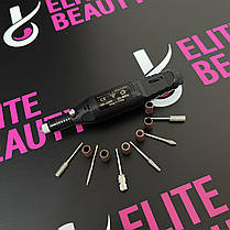 Ручка-фрезер для манікюру і педикюру, чорна, фото 4