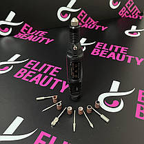 Ручка-фрезер для манікюру і педикюру, чорна, фото 5