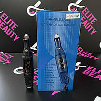 Ручка-фрезер для манікюру і педикюру, чорна, фото 3