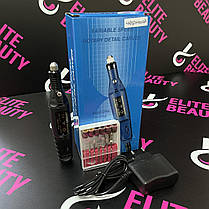 Ручка-фрезер для манікюру і педикюру, чорна, фото 2