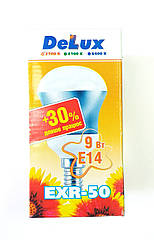 Лампа енергозберігаюча DELUX EXR-50 9W E27 2700К