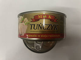 Тунець М&К Tunczyk в олії 120 g