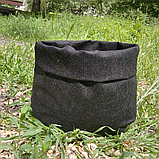 Grow Bag 3,5 літра Тканинний горщик / контейнер для рослин (щільність 70 г/м2), фото 2