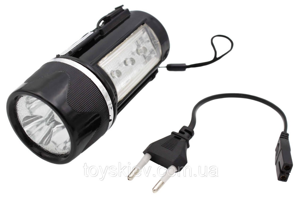 Ліхтар ручний 15628/3LED+3LED/ Магнітне кріплення, фото 1