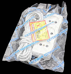 Подовжувач "Харків" на 10 А, 3 гнізда, довжина: 5 метрів