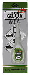 Суперклей Гель глобус 20 г Globus Interhim S&G/зелена коробочка