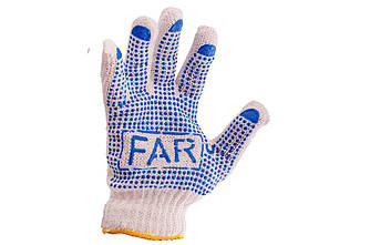 Рукавички Робочі FAR, В пачці 12 шт., мішок 600 пар