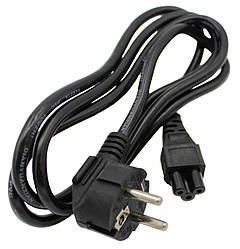 Кабель живлення для ноутбука 220 V (клевер, мікімаус)