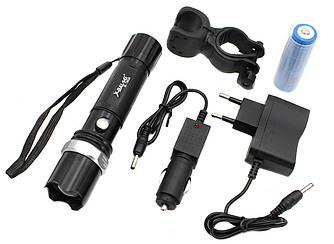 Ліхтар Police BL-T8628/ 18650/ вело кріплення/box