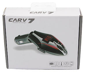 FM Модулятор для авто CAR V7, Bluetooth, MP3, USB, AUX