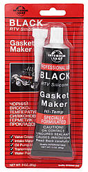 Герметик силікон Gasket Maker BLACK чорний 85 гр. Interhim S&G